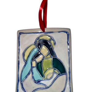 Christmas nativity scene hanging decoration
